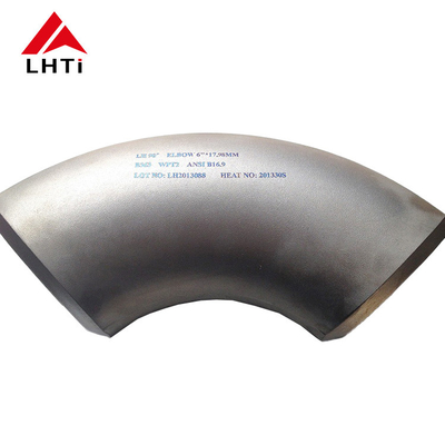 Buon prezzo Fitting di tubi in acciaio inossidabile in titanio carbonio super duplex Sch 40 4 pollici 90 gradi gomito in linea