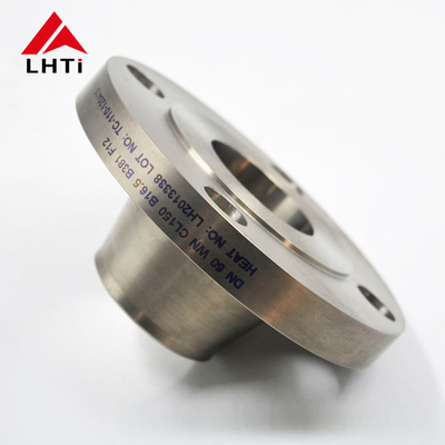 Buon prezzo WNRF Flange Gr2 Titanium Weld Neck Flange ASME B16.5 Weld Neck Raised Face Classe 150 per l'industria chimica in linea