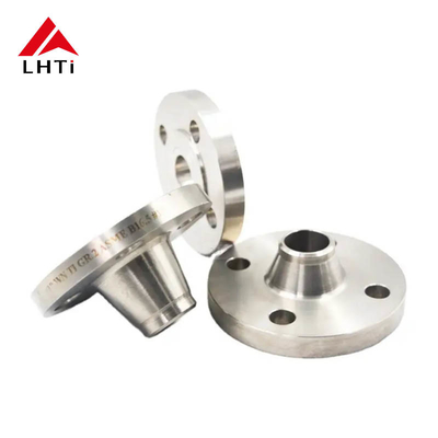 Buon prezzo ASME B16.5 Classe 150 Gr1 Gr2 Gr7 WNRF Flanche di collo di saldatura con faccia sollevata per sistemi di tubazioni in linea