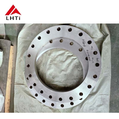 Buon prezzo EN1092-01 Flancelle di piattaforma Norma europea EN1092-01 Gr1 Gr5 Gr7 Flancelle di piattaforma di titanio PN 5 PN 10 per sistemi di tubazioni in linea
