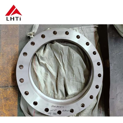 Buon prezzo Grado 7 Grado 9 Flancelle per collo di saldatura in titanio ASME B16.5 Classe 150 Flancelle di titanio con faccia sollevata Titanio per sistemi industriali in linea