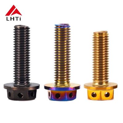 Buon prezzo Noccioline di bulloni esessuali in titanio Gr9 con filo UNC per la resistenza alla corrosione in linea