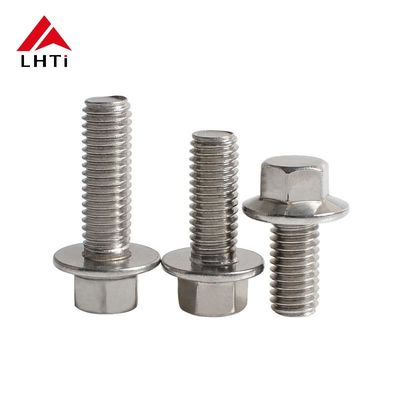 Buon prezzo Set di bulloni esagonali in titanio con passo 1,0 mm e dadi di bloccaggio in linea