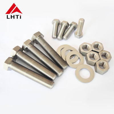 Buon prezzo Bulloni di titanio placcanti della sfortuna di DIN933 DIN931 Gr2 in linea