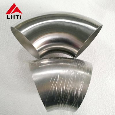 Buon prezzo 1,75» curvature di titanio dello scarico da 90 gradi CP2 sgomitano 45 X1mm in linea