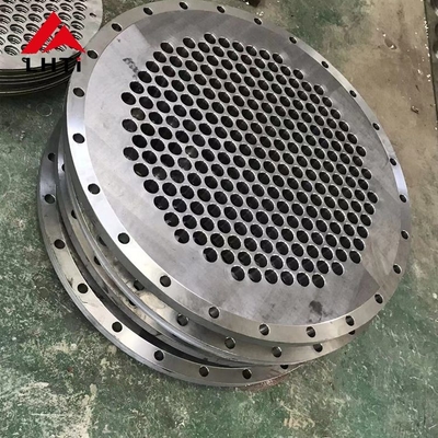 Buon prezzo Gr2 ss Tubesheet di titanio placcato per industria chimica dello scambiatore di calore in linea