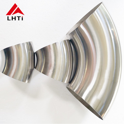 Buon prezzo Classe 5 Titanio gomito 90 LR Sch 40 ASME B16.5 ASTM B363 in linea