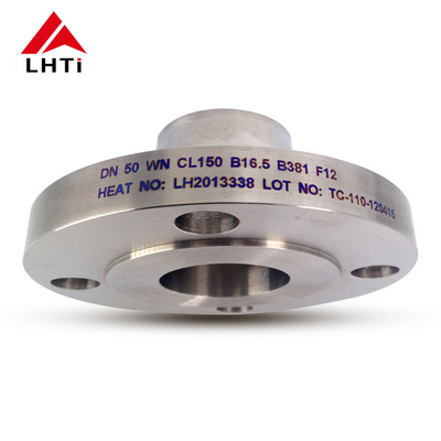 Buon prezzo ANSI B16.5 Grado 2 WN Collo di saldatura Flanchetta di titanio Superficie lucidata in linea