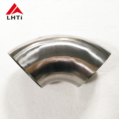 Buon prezzo Gr2 Gr7 Gr9 Corto raggio e lungo raggio gomito 45 90 gradi ASME B16.9 in linea