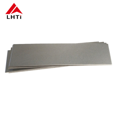 Buon prezzo 0.8 mm Spessore Gr4 Tavola di titanio sabbiatura Forma retta laminata a freddo in linea