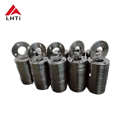 Buon prezzo PN 40 Titanio scivolo sulla flangia EN1092-01 Gr1 Gr5 Gr7 SORF faccia sollevata per tubazioni in linea