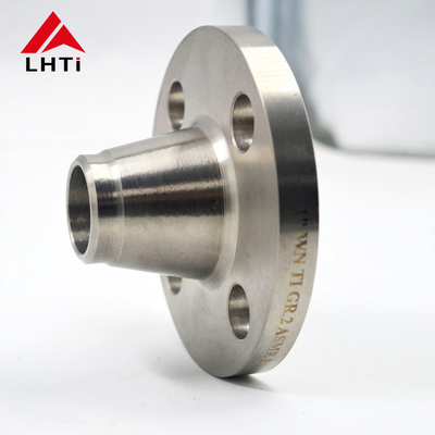 Buon prezzo Flanchetta di collo di saldatura in titanio ASME B16.5 Classe 150 Ti Gr2 Gr5 Gr7 Faccia sollevata WNRF per applicazioni di condotte in linea