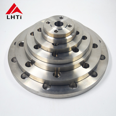 Buon prezzo EN1092-01 RF SO Hubbed Slip On Flange Gr2 Gr5 Gr7 per l'industria chimica in linea