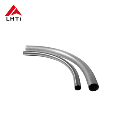 Buon prezzo Tubo di titanio gomito - parete sottile di 1,2 mm per parti di scarico / tubi di titanio in linea
