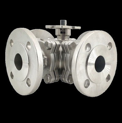 Buon prezzo Valvole a sfera in titanio a quattro vie manuali durevoli di grado 1 e grado 2 di 8 pollici di classe 150 DN 15-250 per l'approvvigionamento idrico in linea