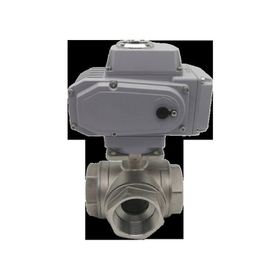 Buon prezzo Valvola a sfera pneumatica a tre fili per il controllo dei fluidi industriali e i sistemi HVAC in linea