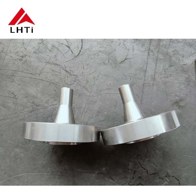 Buon prezzo Grado 7 Grado 9 Grado 11 Flanche di titanio con collo di saldatura lunga Flanca di classe 150 ASME B16.5 faccia sollevata Titanio per tubi e applicazioni industriali in linea