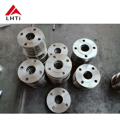 Buon prezzo Grado 2 Grado 5 Flanche in titanio ASTME B381 Long Weld Neck Flange Raised Face Titanio per sistemi di tubazioni in linea