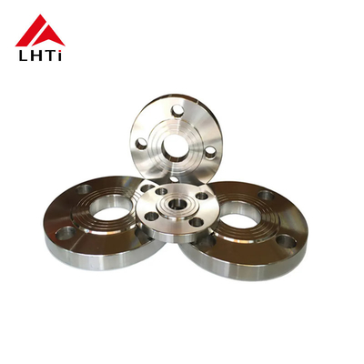 Buon prezzo ASME B16.5 Classe 150 Ti Gr1 Gr2 SORF Flanche in titanio scivolose su flange con faccia sollevata per condotte industriali in linea