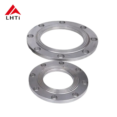 Buon prezzo EN1092-01 Gr1 Gr2 Gr5 Flange in piastra di titanio Flange piatta PN 10 per tubazioni industriali in ambienti corrosivi in linea