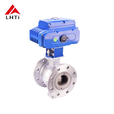 Buon prezzo Valvole a sfera elettriche Ti Titanio Gr5 Gr7 6 pollici Valvole a sfera classe 150 DN 15-250 in linea