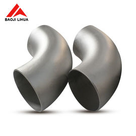 Buon prezzo Grado di titanio Gr1 Gr2 Rod For Pipe Connection di titanio di piegamento del gomito 90 da 45 gradi in linea