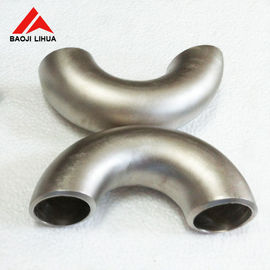 Buon prezzo Accessori per tubi di titanio del gomito del breve raggio 180 gradi che sabbiano superficie in linea