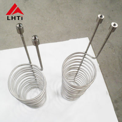 Buon prezzo Senza cuciture flessibile del OD 10mm della metropolitana del titanio del grado 9 della bobina temprato in linea