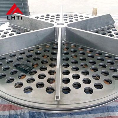Buon prezzo Lavorare di titanio di CNC dello strato di metropolitana dello scambiatore dell'attrezzatura di titanio di ASME B381 in linea