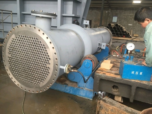 Buon prezzo Gr7 Equipaggiamento in titanio Conchiglia e scambiatore di calore per tubi 400MPa in linea