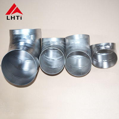 Buon prezzo gomito di titanio di 3inch Gr2 per le parti dello scarico 1.2mm in linea