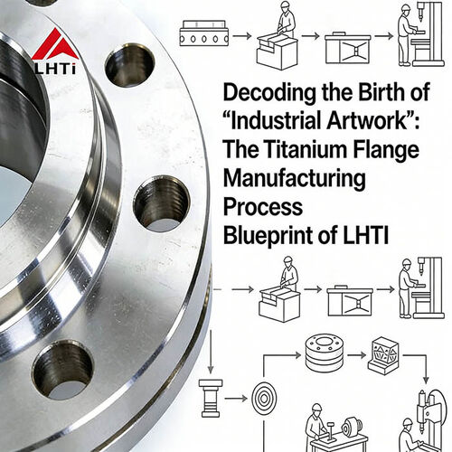 Ultime notizie aziendali su Decodificare la nascita di un'opera d'arte industriale: il progetto del processo di produzione delle flange di titanio di Lihua Titanium