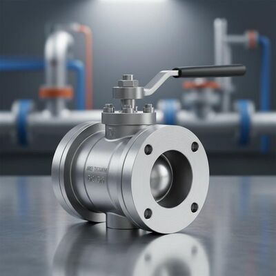 Buon prezzo Valvola a sfera in titanio ANSI in due pezzi - Resistente alla corrosione, tolleranza alle alte temperature, leggera per l'industria petrolifera e del gas in linea